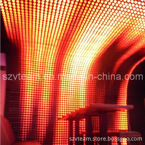 Ultra Slim Light Weight Irregulal Shape LED Curtain (iDOT-P35/55/80mm)